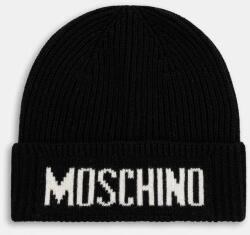 Moschino sapka férfi gyapjú hozzáadásával - fekete Univerzális méret