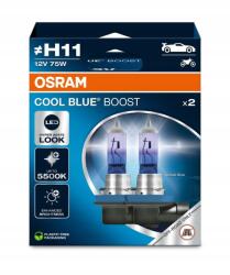 OSRAM H11 12V 75W PGJ19-2 Cool Blue Boost 5500K 2 db No Ece 62211CBB-2HB