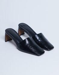 Topshop Fekete Sarok Papucs B25 39