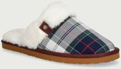 Barbour női puha anyagból készült papucs Claudia - zöld Női 37