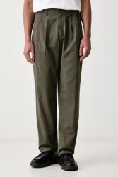 rag & bone alsó férfi pamuttal - zöld 34