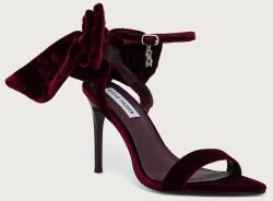 Steve Madden szandál magas sarkú Nivia - burgundia Női 38