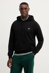 Lacoste kapucnis melegítőfelső férfi pamut - fekete L