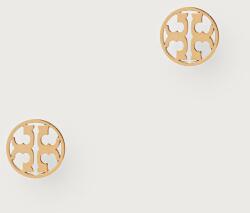 Tory Burch női aranyozott gyöngyház fülbevaló Icon - arany Univerzális méret