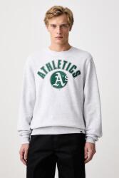 '47 melegítőfelső férfi pamuttal MLB Oakland Athletics - szürke XL