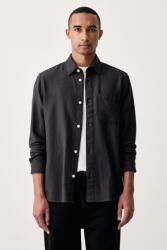 Marc O'Polo férfi pamut ing - fekete M - answear - 30 990 Ft