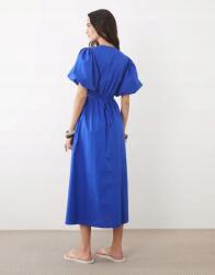 New Look kék midi ruha B23 L