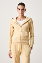 Juicy Couture cipzáras melegítőfelső kapucnival női ROBERTSON GOLD - bézs M