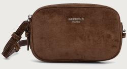 Weekend Max Mara keresztpántos táska női bőr WKASTRUZZO - barna Univerzális méret - answear - 123 990 Ft