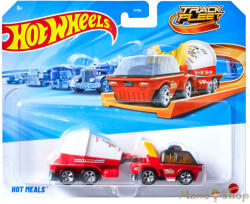 Mattel : Track Fleet : Hot Meals fém kamion (JKP31)