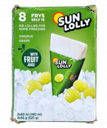 Sun Lolly Vízi fagylalt Szőlő 8x60 ml 480 ml, Defect kartondoboz