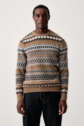 Barbour pulóver férfi gyapjú - bézs XXL