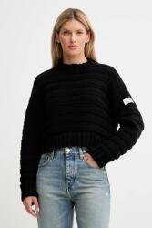 MM6 Maison Margiela pulóver női gyapjúval - fekete M - answear - 169 990 Ft