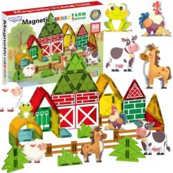 Woopie Mágneses építőkockák 7, 5 cm Farm 50 el (55846)