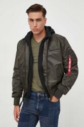 Alpha Industries bomber dzseki MA-1 D-Tec - zöld XXL