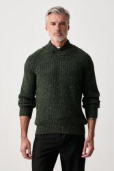 Barbour pulóver férfi gyapjúval - zöld M - answear - 61 990 Ft