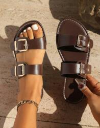Shein Barna Flip-flop Papucs Casual S06__37 - allegro - 2 030 Ft