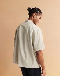  Asos Design Zöld Hímzett Ing ZT2 M