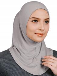 Shein szürke hidzsáb sál S07 Os