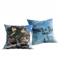 Halantex Párna Attack on Titan Eren & Levi 40x40cm (AOT-6528C)