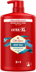 Old Spice Deep Sea férfi 3 az 1-ben tusfürdő, sampon és arclemosó - óceáni, citrusos és virágos illat - 1000 ml (8700216452755)