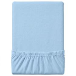  Cearsaf Jersey EXCLUSIVE albstru glacial 90 x 200 cm