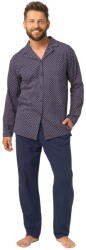 Key pijama bărbați cu nasturi Key 913 bleumarin: L (34993 L)
