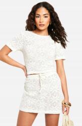 Boohoo Bézs Mintás Felső B16 S