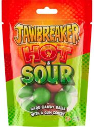 Zed Candy Jawbreaker Hot & Sour - csípős, gyümölcsös ízű rágógumival ellátott cukorka, 132 g (28398)