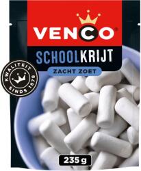 Venco Schoolkrijt puha salmiak cukorka, édesgyökérrel töltve, 235 g (28425)