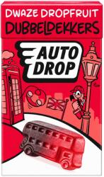 Autodrop gyümölcs- és édesgyökér ízű rágógumik, Double-Decker busz alakúak, 280 g (28387)