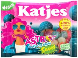 Katja Katjes DE Astro Queen of Stars vegán, gyümölcsös ízű savanyú zselés cukorka 210 g (28277)