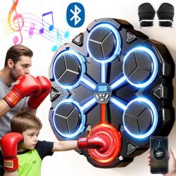 AZENO Music Boxing Machine Boxer Fal Zenei Bluetooth Számlap Kesztyű (FWE2T3ER)