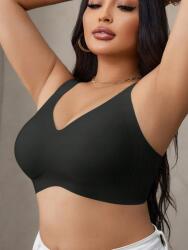 Shein Fekete Varrat Nélküli Melltartó S06__46