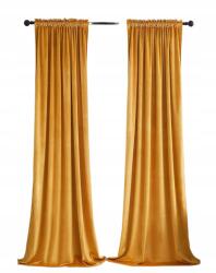 Shein Sárga sima Függöny S07 150X200 (sh2210235136651073)