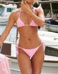 Frolic Rózsaszín Mintás Bikini Alsó V7L B03__M