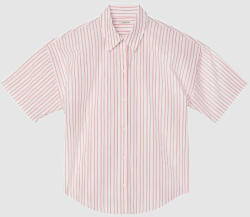 Calvin Klein rövid ujjú, csíkos mintás férfi ing, gombos kivitel, B23-as modell, M-es méret