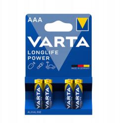 VARTA Long Life Power alkáli elemek 4 db Aaa (BAVA 4903)