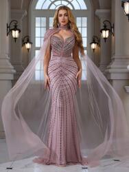 Shein rózsaszín maxi ruha S06 XL - allegro - 37 280 Ft