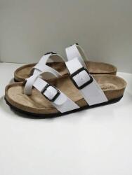 Shein fehér flip-flop papucs csat S06 42