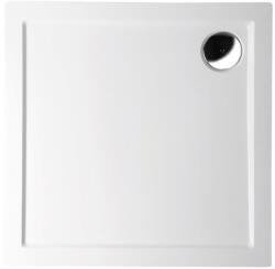 POLYSAN AURA öntöttmárvány zuhanytálca, 100x100x4cm (60511) (POLYSAN-60511)