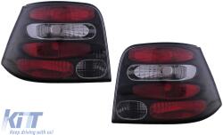 KITT Lightning Hátsó lámpák VW Golf IV 4 Hatchback (09.1997-09.2003) típushoz, fekete (TLVWG4B)