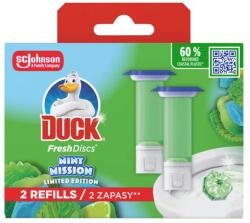  Duck Fresh Discs WC-öblítő korong utántöltő Mint Mission 2x36ml - ecobond
