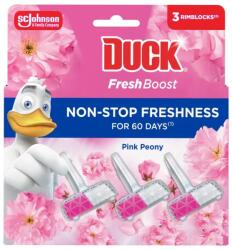  Duck Fresh Boost WC-öblítő rúd Pink Peony 3x16g - ecobond