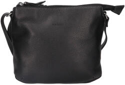 Katana Célina női bőr crossbody táska - fekete