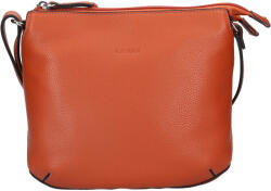 Katana Célina női bőr crossbody táska - narancssárga