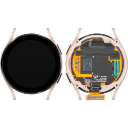 Samsung Display cu Touchscreen Samsung Galaxy Watch FE, cu Rama, Versiune BT, Roz Auriu, Service Pack GH97-30050D (GH97-30050D)