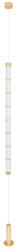 Nova Luce Lampa LED suspendata, tip lampadar, alama aurie DECORO (NVL-9051106)