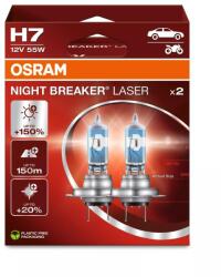 OSRAM Bec Osram Night Breaker Laser Next Generation H7 12V 55W PX26d Set 2 buc (12107771)