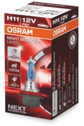 OSRAM Bec Osram Night Breaker Laser Next Generation H11 12V 55W PGJ19-2 (12107774)